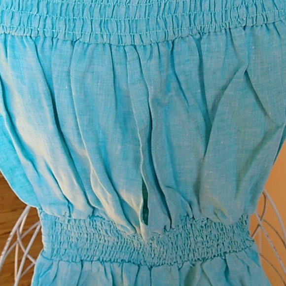 100% Linen Skort Romper - Picture 10 of 14